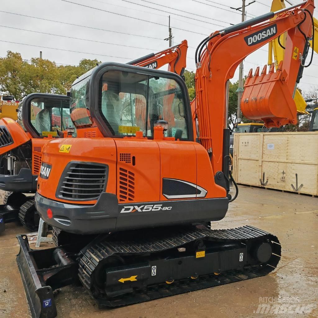 Doosan DX55 Mini kotrók < 7t