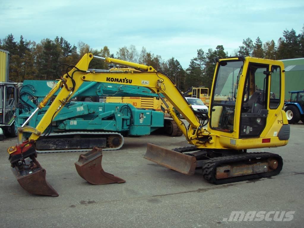 Komatsu PC 30-7 Mini kotrók < 7t