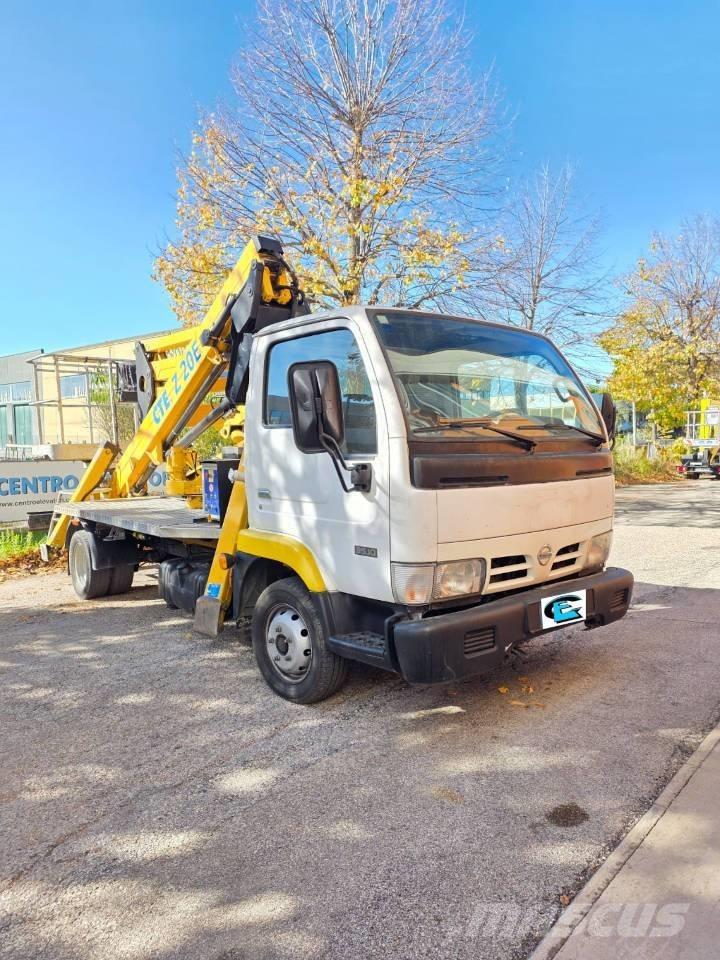 CTE ZED 20 Teherautóra szerelt emelők és állványok