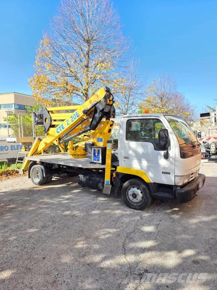 CTE ZED 20 Teherautóra szerelt emelők és állványok