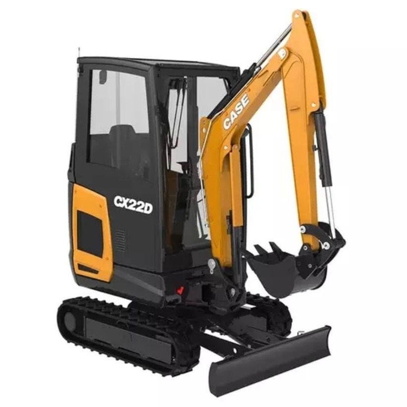 CASE CX 22 D Mini kotrók < 7t