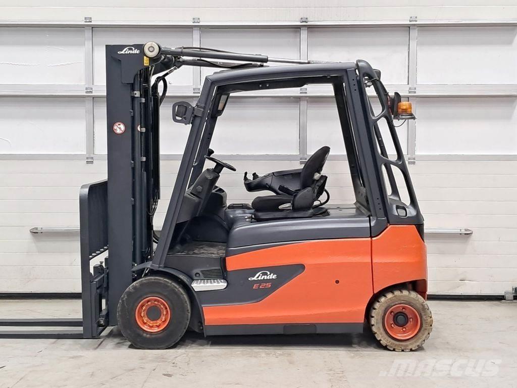 Linde E25L-01 Elektromos targoncák