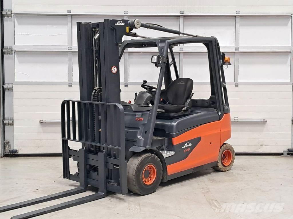 Linde E25L-01 Elektromos targoncák