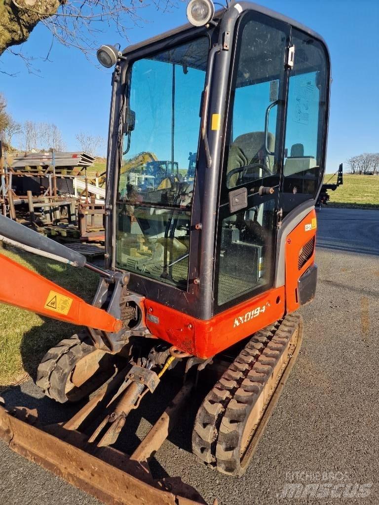 Kubota KX 019-4 Mini kotrók < 7t