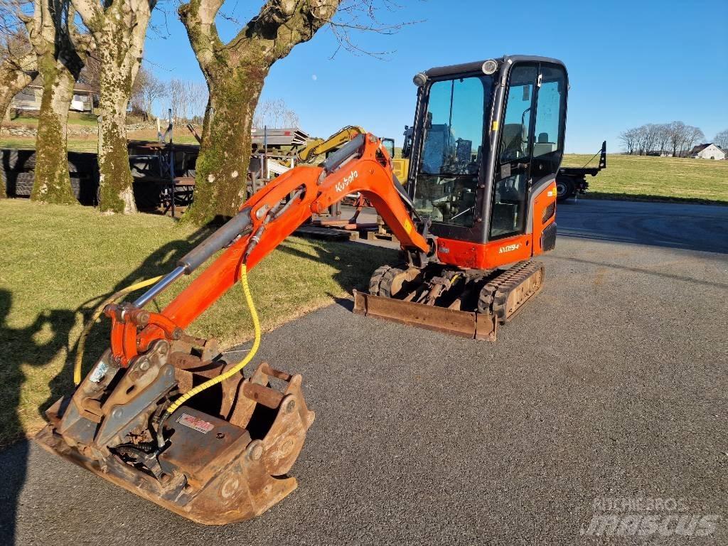 Kubota KX 019-4 Mini kotrók < 7t