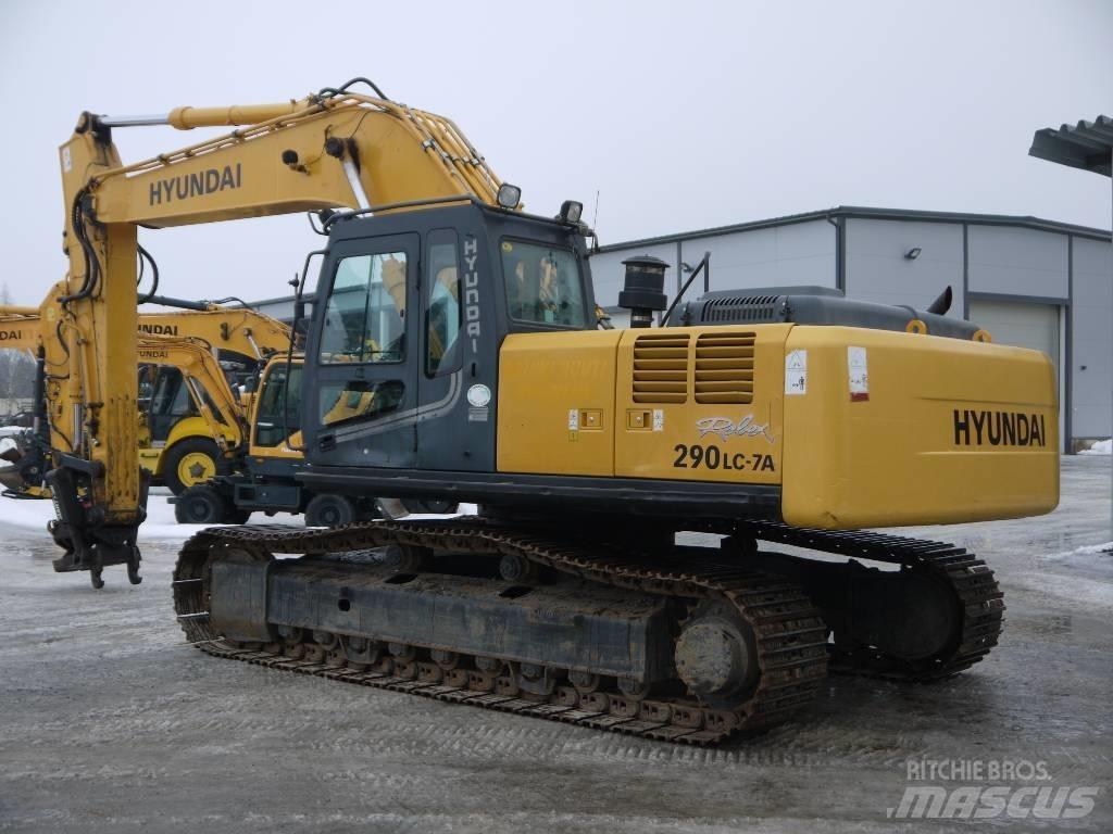 Hyundai R 290 LC-7A Lánctalpas kotrók