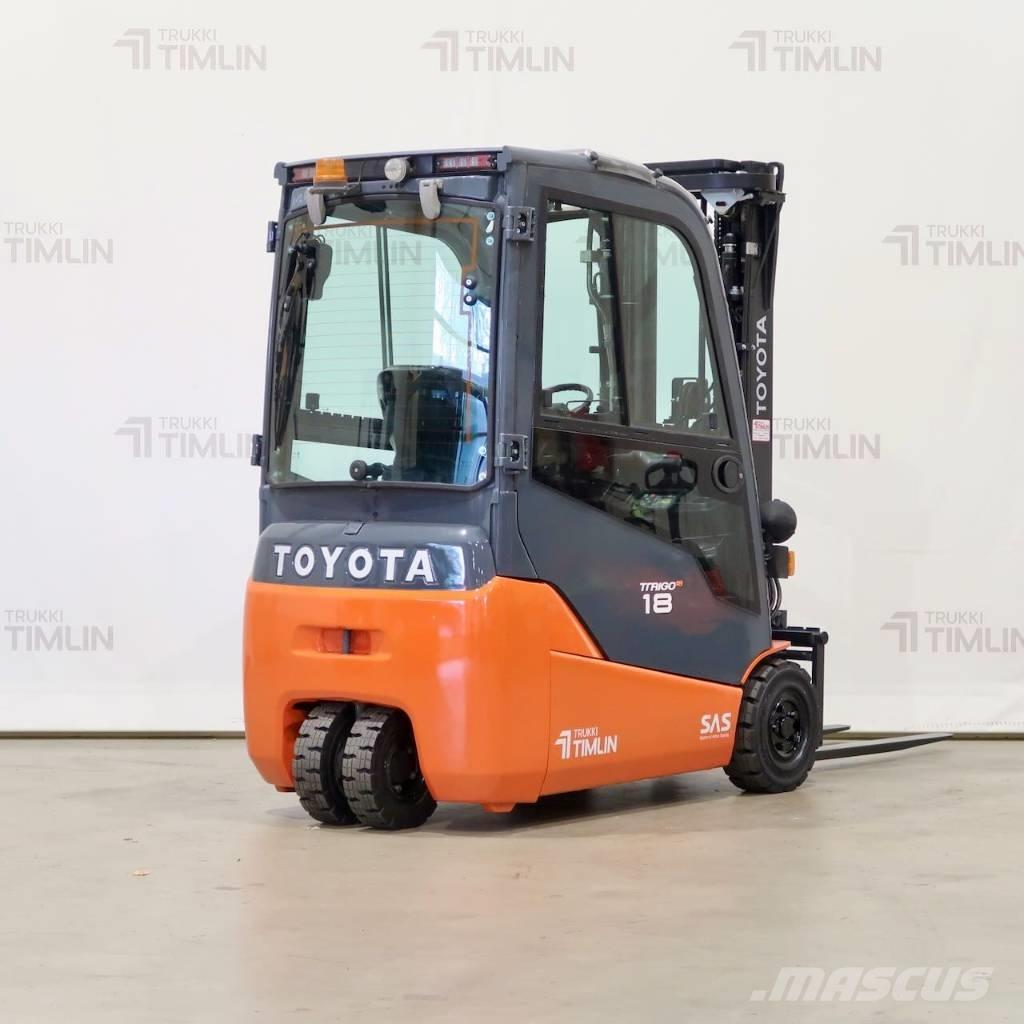 Toyota 8FBE18T Elektromos targoncák