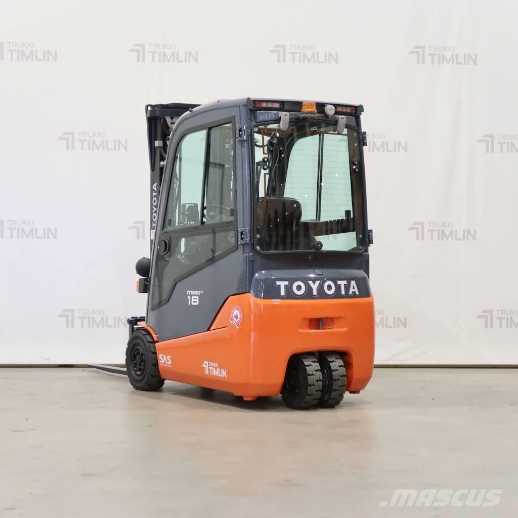 Toyota 8FBE18T Elektromos targoncák