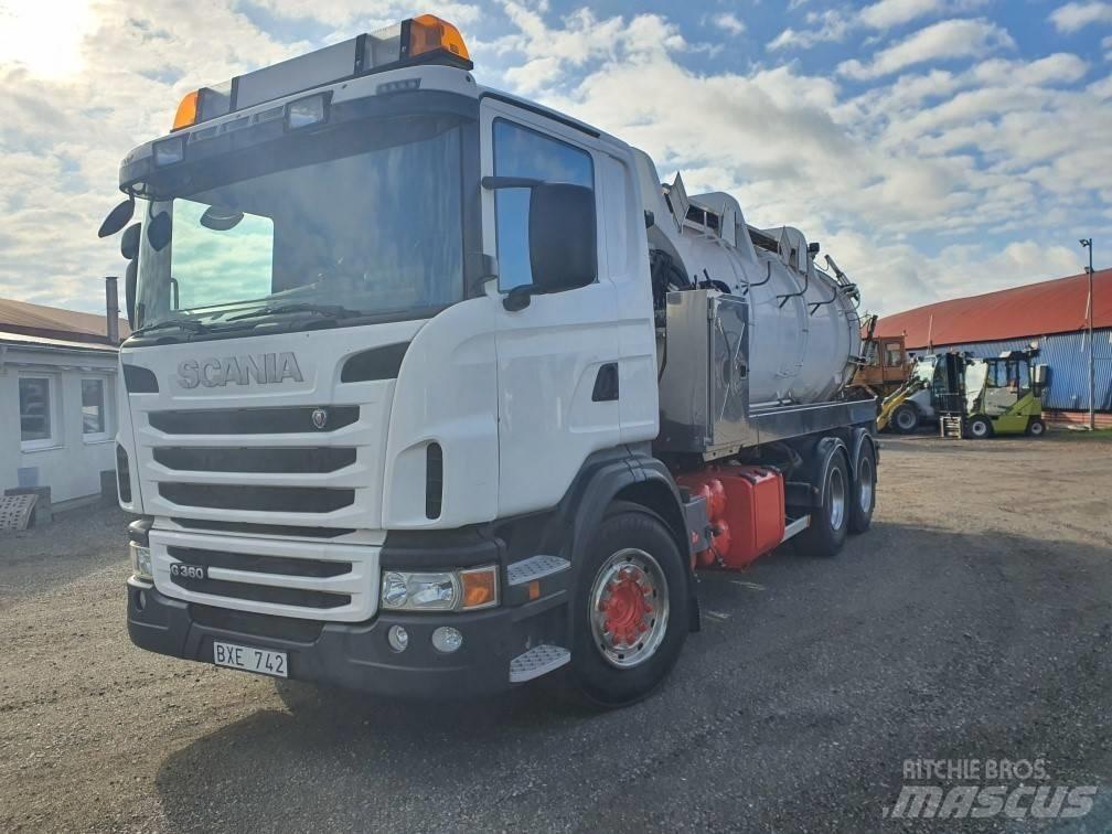 Scania G 360 Tartályos teherautók