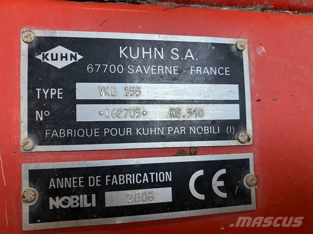 Kuhn VKD 155 Szárzúzók és fűkaszák