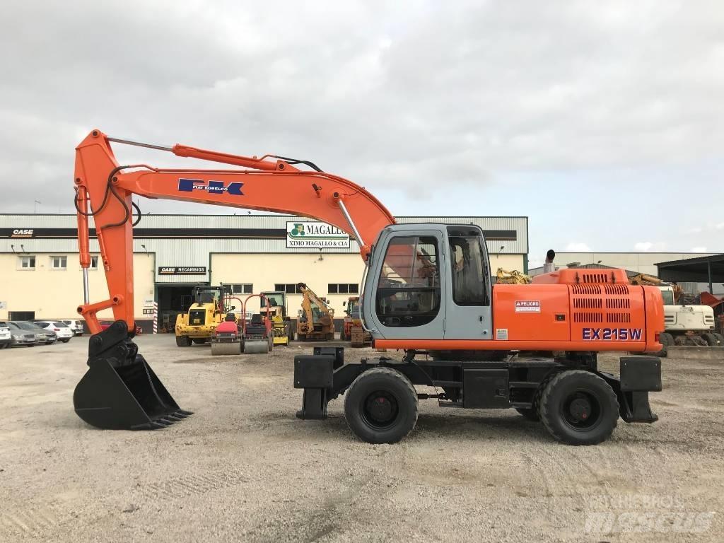 Fiat-Kobelco EX215W Gumikerekes kotrók