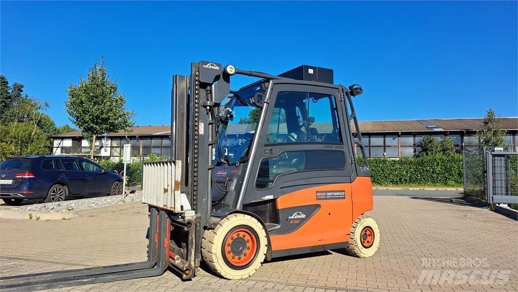 Linde E50HL Elektromos targoncák