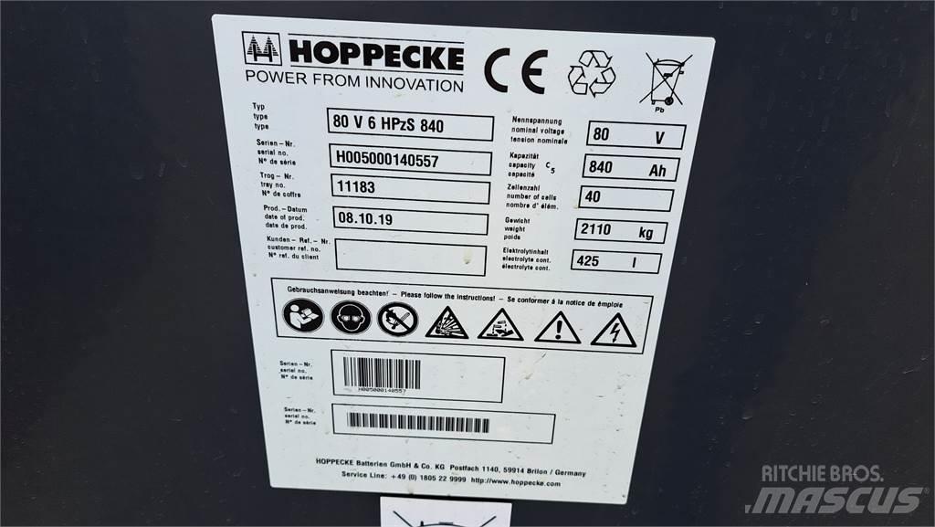 Linde E50HL Elektromos targoncák