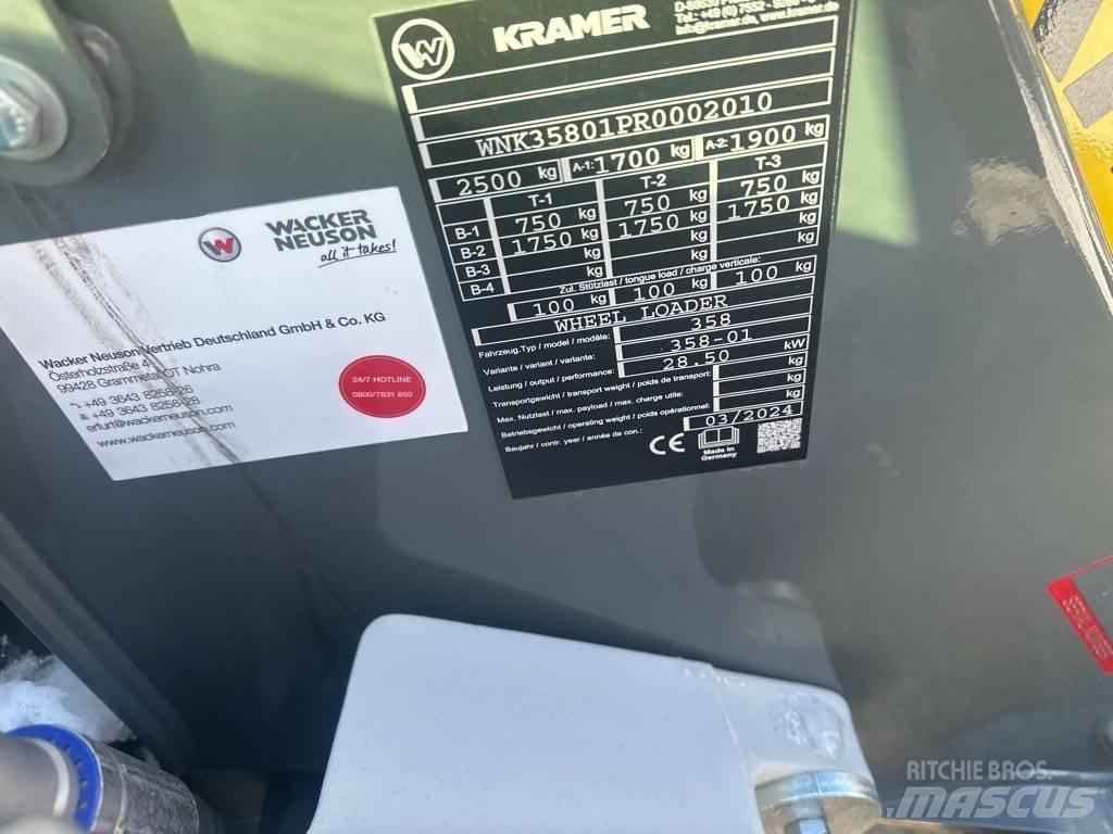 Kramer 5040 Gumikerekes homlokrakodók