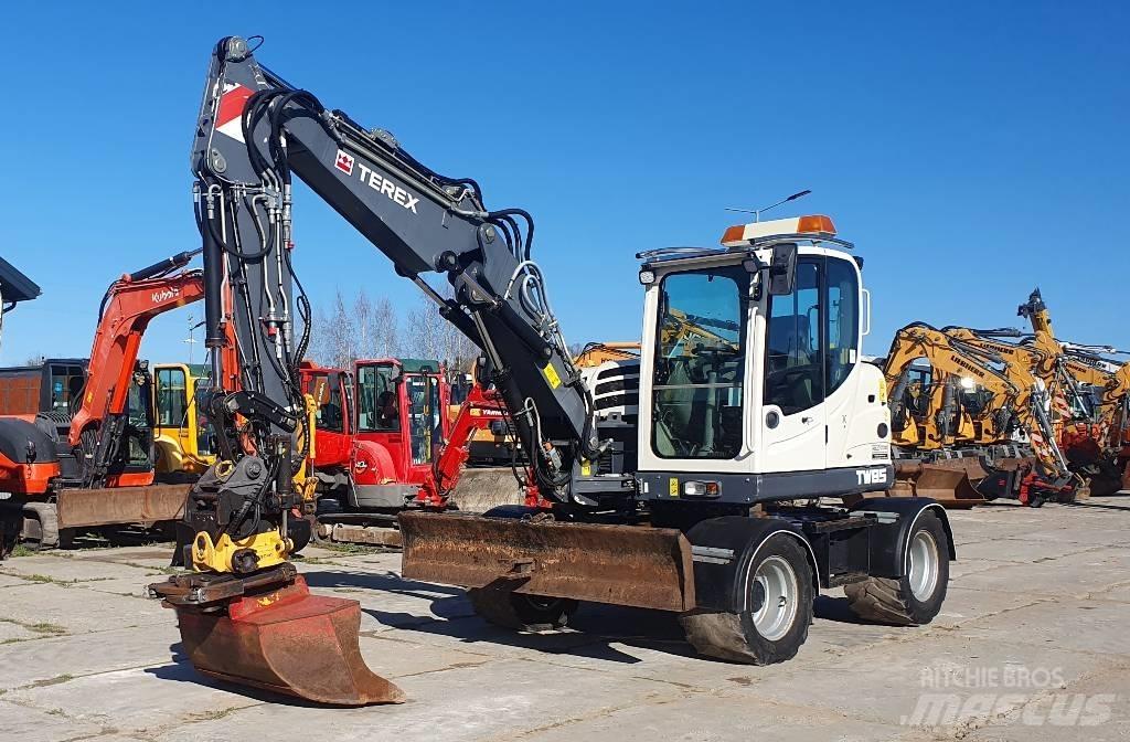 Terex TW 85 Gumikerekes kotrók