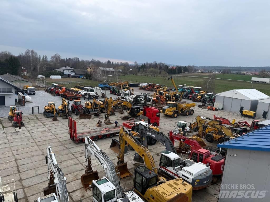 Terex TW 85 Gumikerekes kotrók