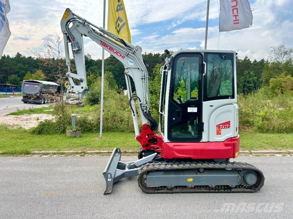 Takeuchi TB 335R V3 Mini kotrók < 7t