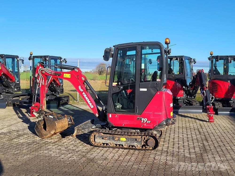 Yanmar SV 19 VT Mini kotrók < 7t