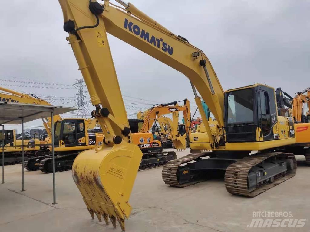 Komatsu PC 200 Lánctalpas kotrók