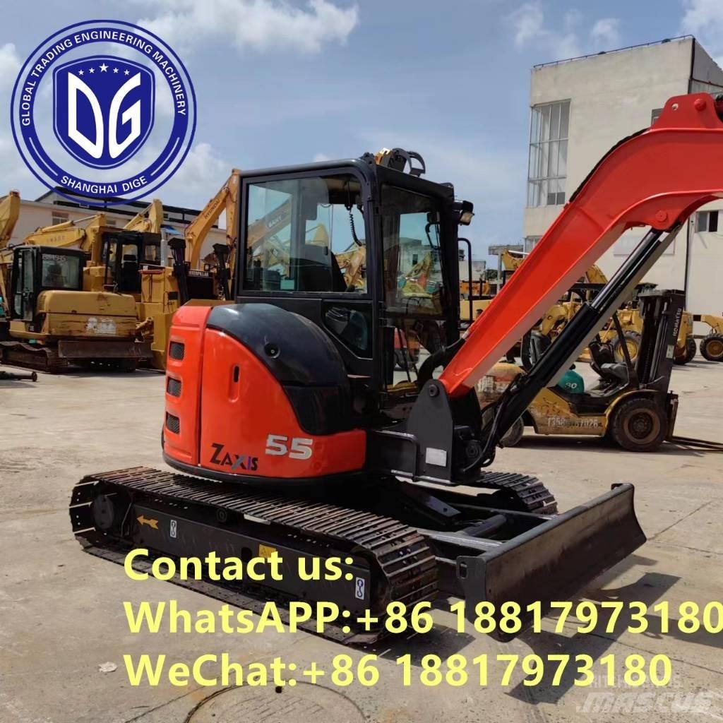 Hitachi ZX 55 U-5 A Mini kotrók < 7t