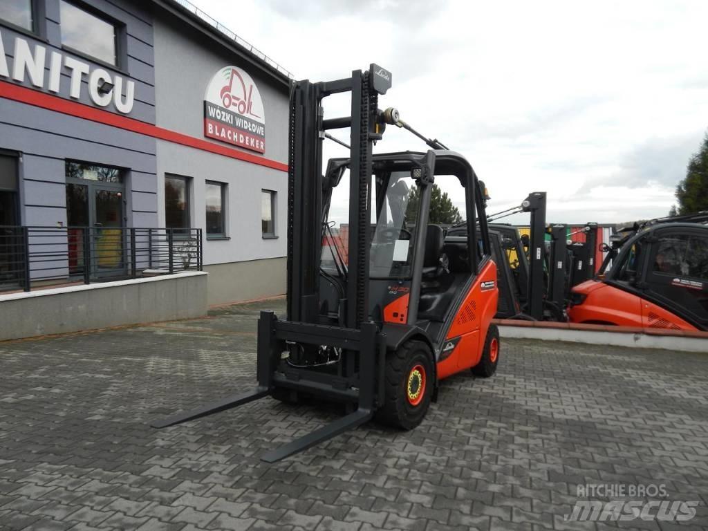 Linde H30T-02 Gázüzemű targoncák