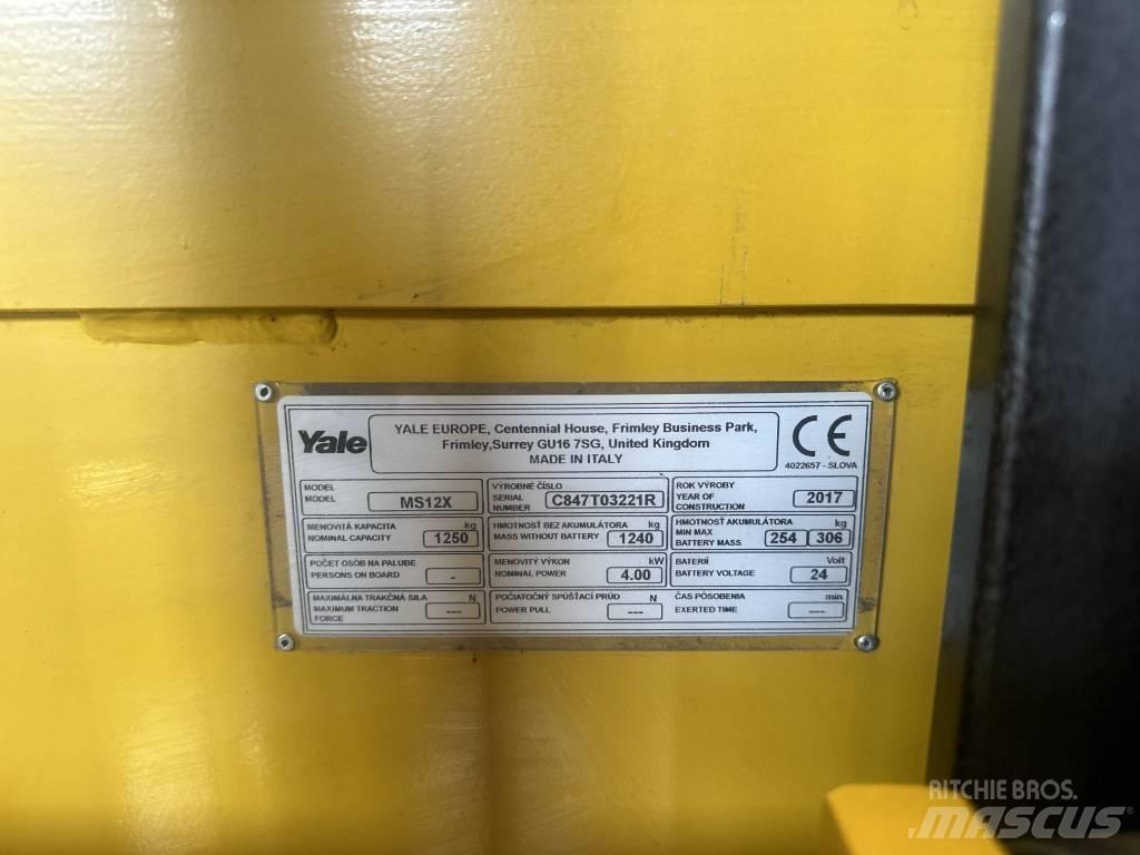 Yale MS12 Gyalogkíséretű targonca