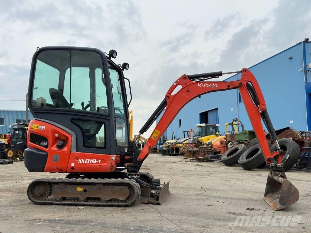 Kubota KX 019-4 Mini kotrók < 7t