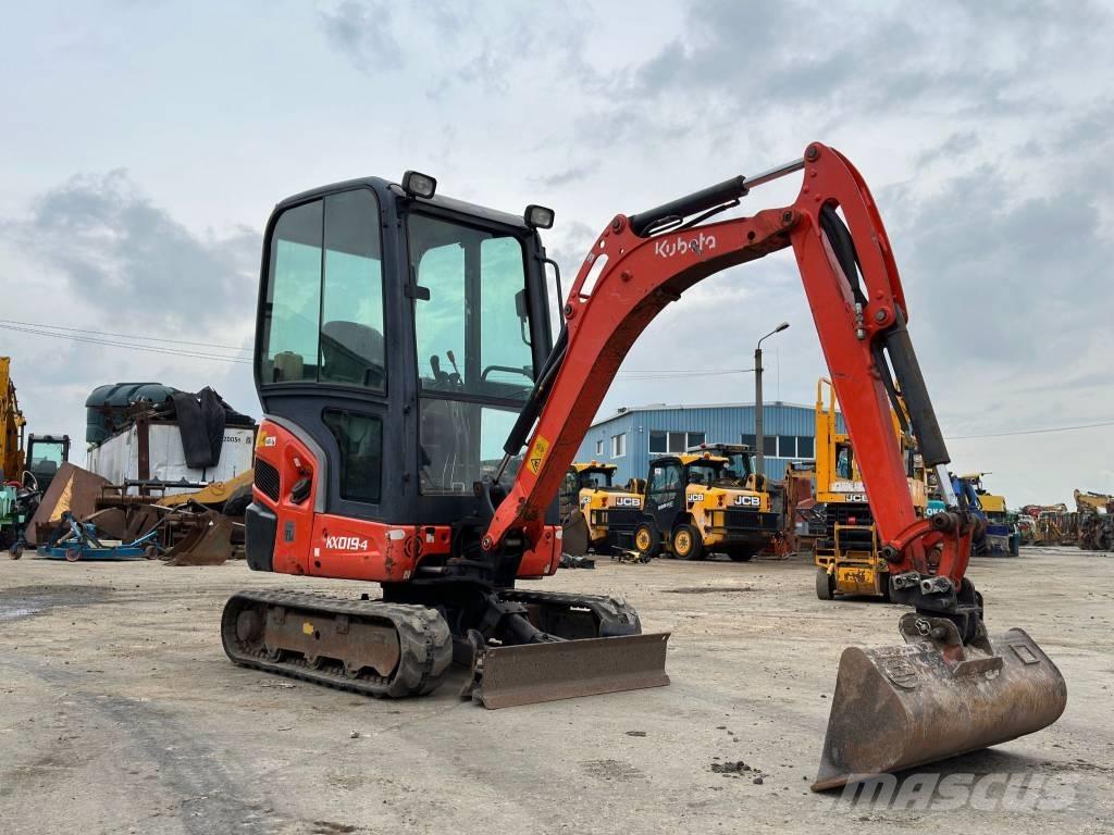 Kubota KX 019-4 Mini kotrók < 7t