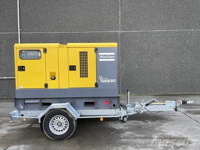 Atlas Copco QAS 60 Dízel áramfejlesztők