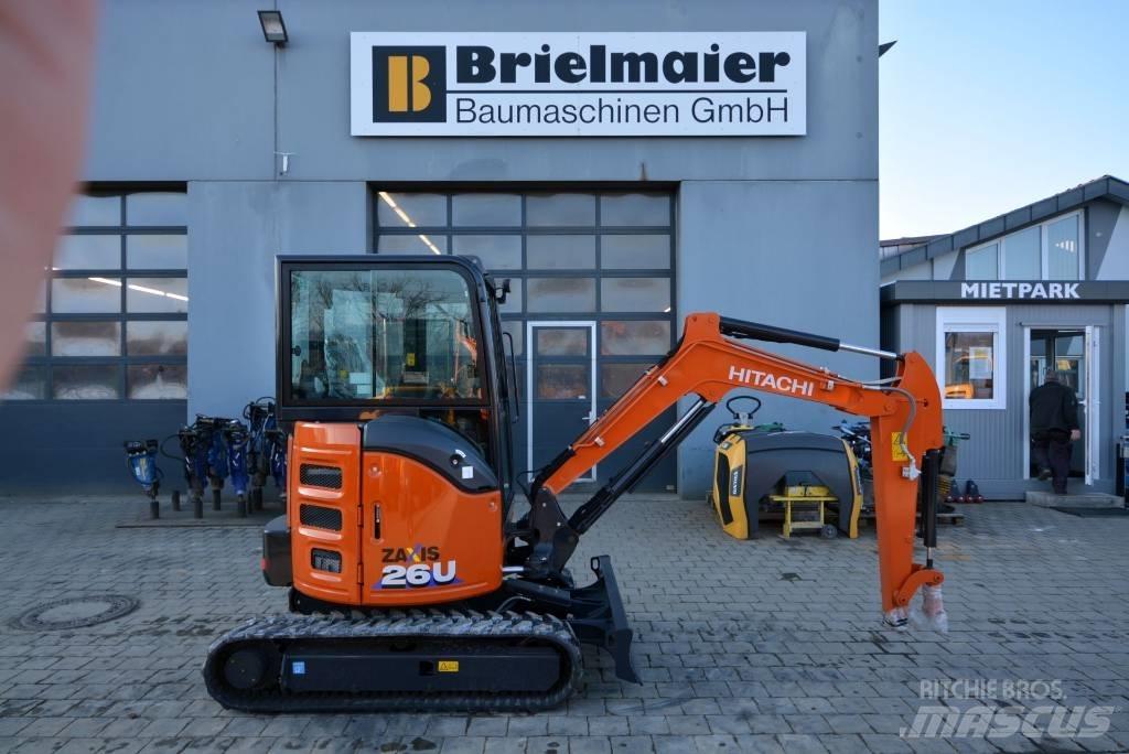 Hitachi ZX 26 U-6 Mini kotrók < 7t