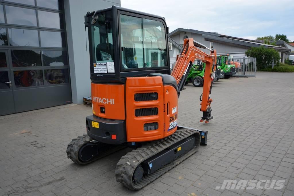 Hitachi ZX 26 U-6 Mini kotrók < 7t