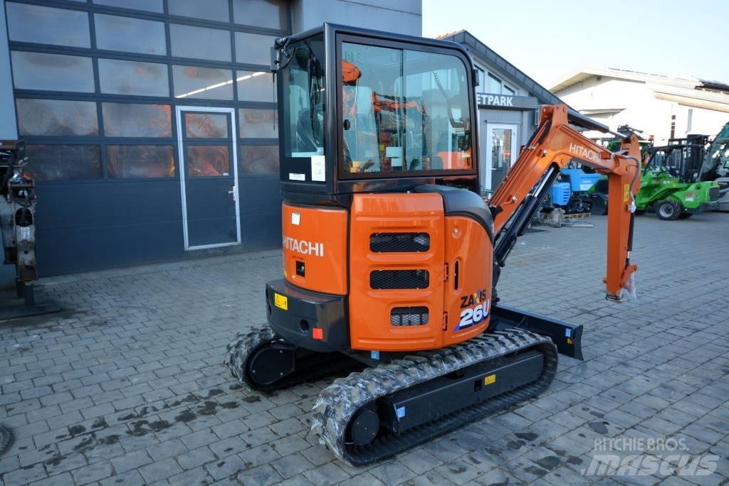 Hitachi ZX 26 U-6 Mini kotrók < 7t