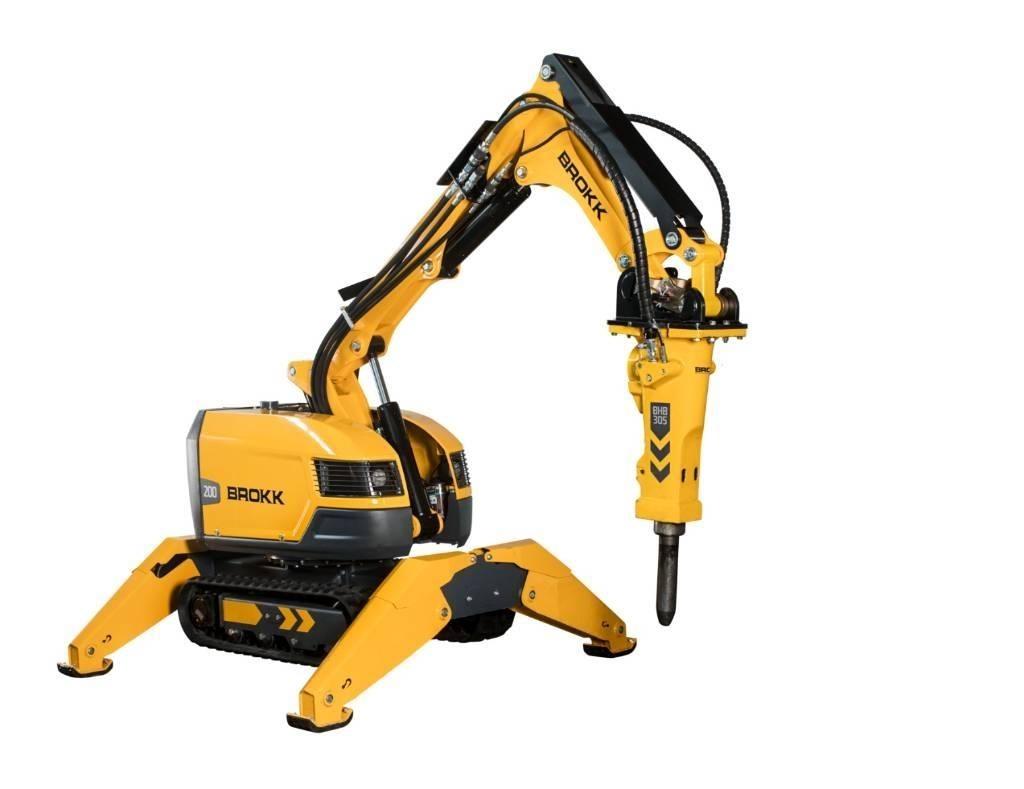 Brokk 200 Bontásra használt kotrók