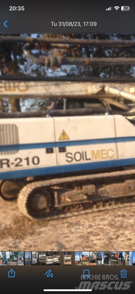  Soil mec R 210. Cfa Egyéb fúróberendezés