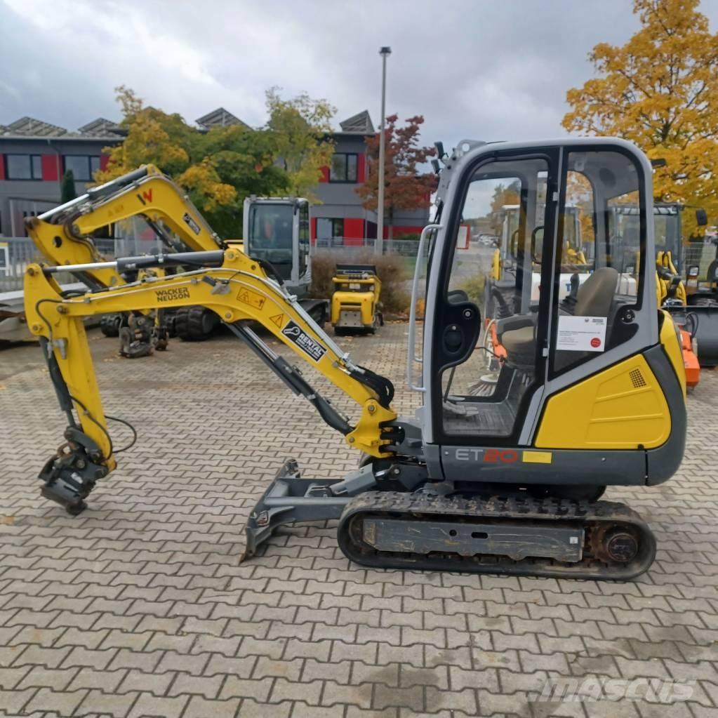 Wacker Neuson ET20 Lánctalpas kotrók