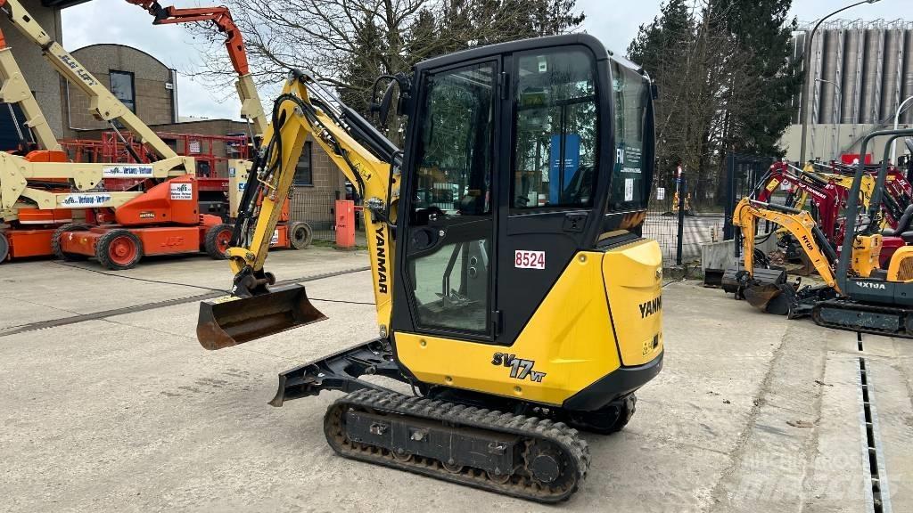 Yanmar SV17 VT Mini kotrók < 7t