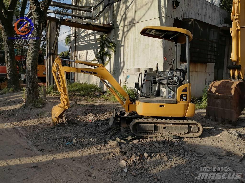 Komatsu PC 18 MR-2 Mini kotrók < 7t
