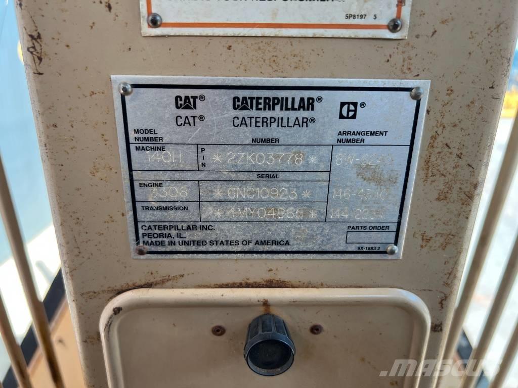 CAT 140H Gréderek