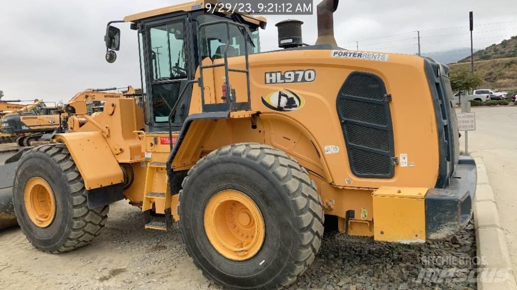Hyundai HL970 Gumikerekes homlokrakodók