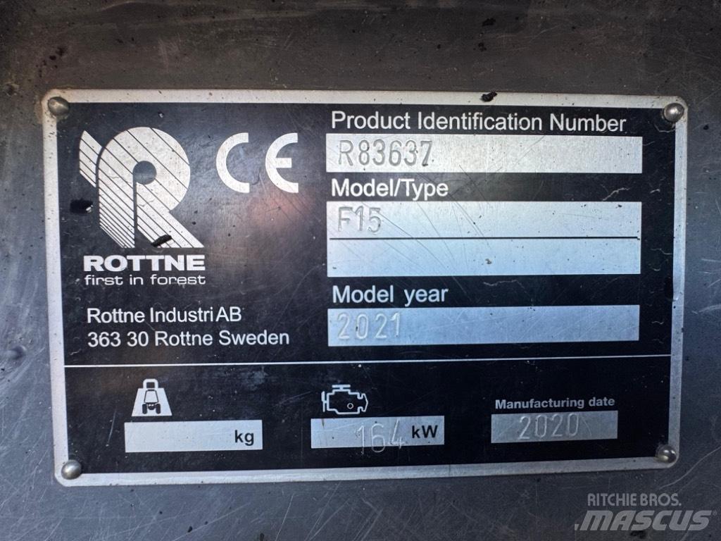 Rottne F15D Kihordók