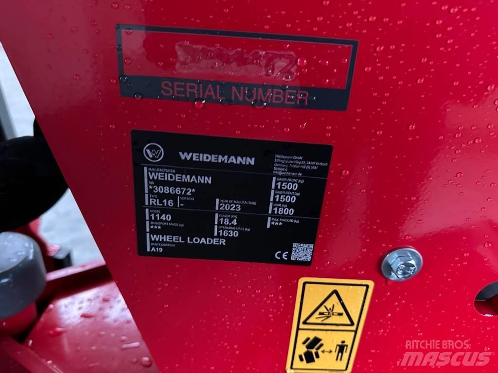 Weidemann 1140 Mini homlokrakodók