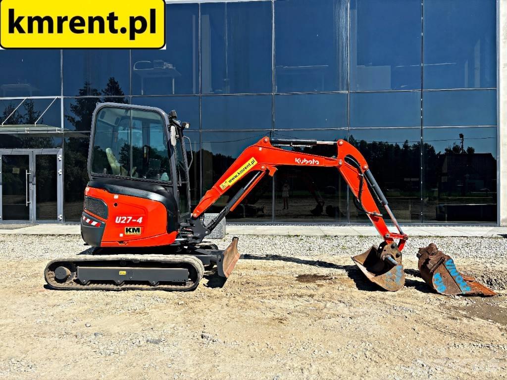 Kubota U 27-4 Mini kotrók < 7t