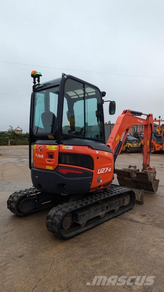 Kubota U 27-4 Mini kotrók < 7t