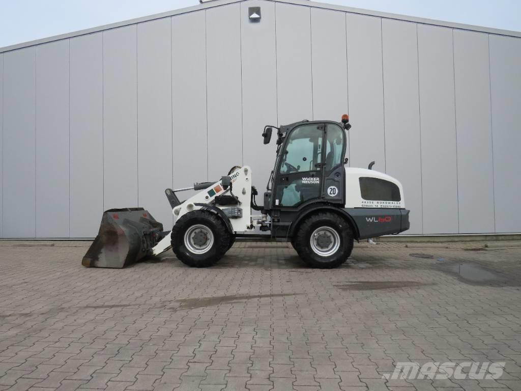 Wacker Neuson WL 60 Gumikerekes homlokrakodók