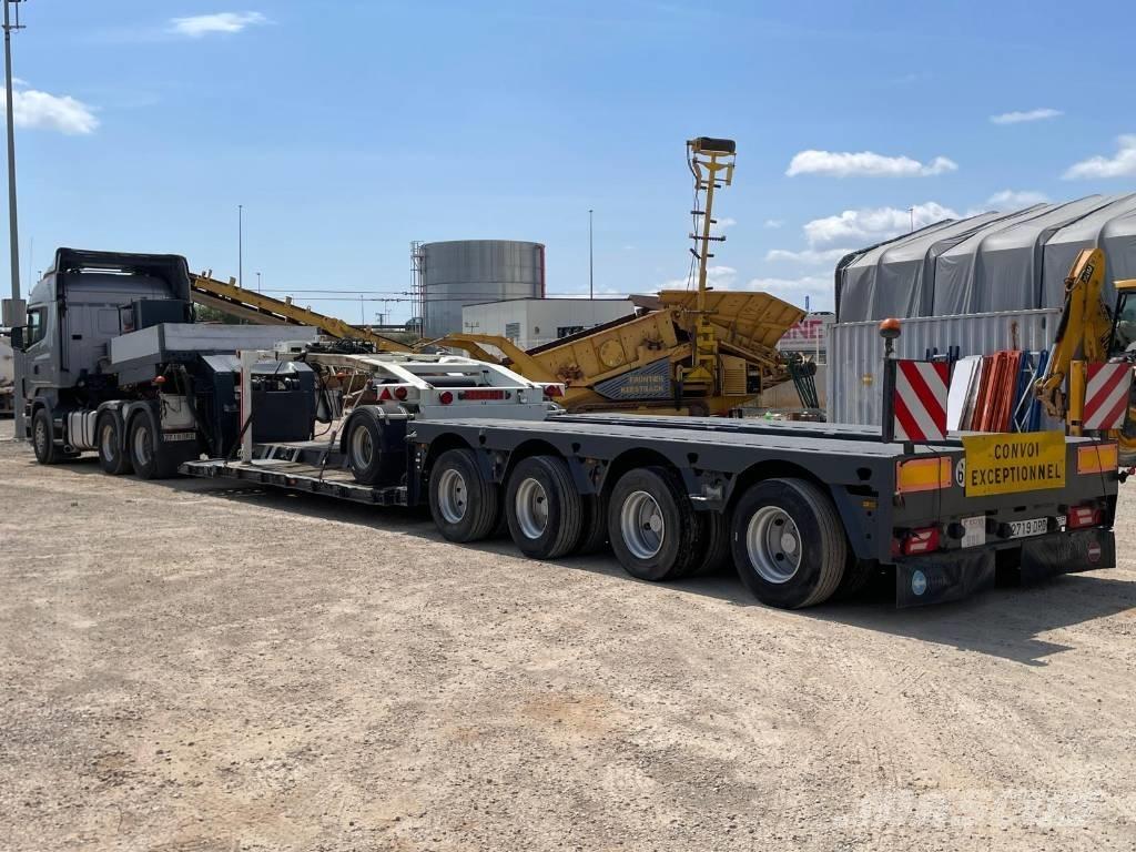 Scania R 580 Platós/Csörlős teherautók