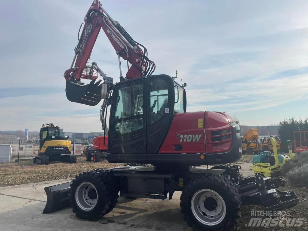 Yanmar B110W Gumikerekes kotrók