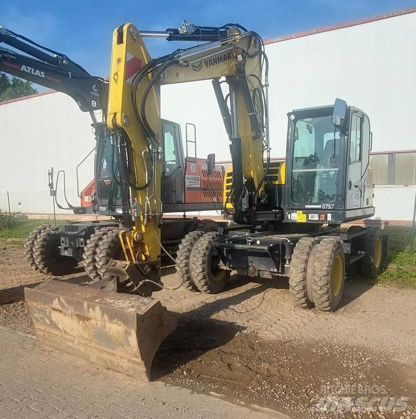 Yanmar B 110 W Gumikerekes kotrók