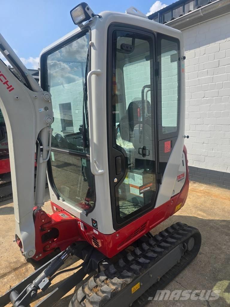 Takeuchi TB 216 A Mini kotrók < 7t