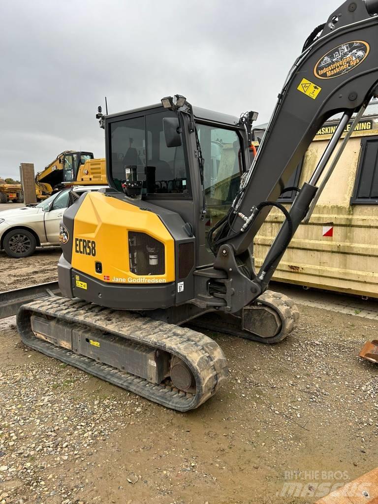 Volvo ECR58 F Mini kotrók < 7t