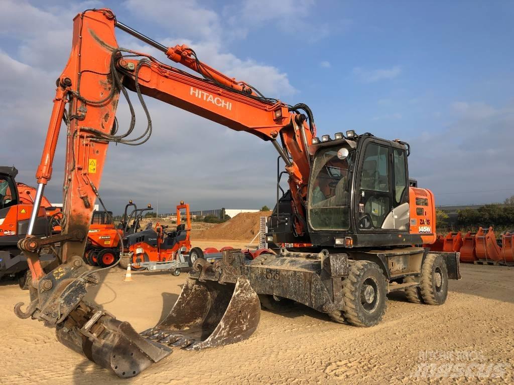 Hitachi ZX145W-6 Gumikerekes kotrók